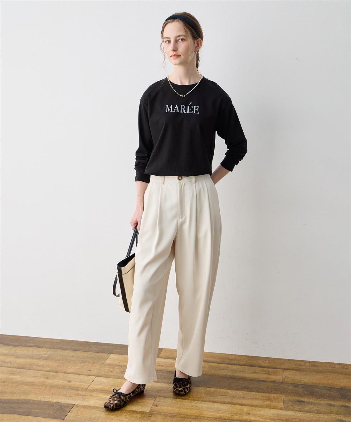 LE SOUK HOLIDAY ロゴプリントロンＴシャツ【クーラータッチ】_sub_13