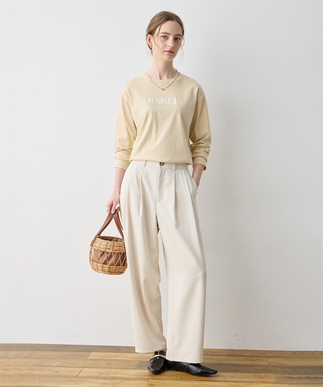 LE SOUK HOLIDAY ロゴプリントロンＴシャツ【クーラータッチ】_sub_15