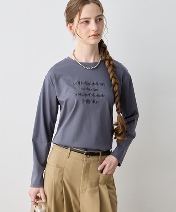 LE SOUK HOLIDAY 刺しゅうＴシャツ【クーラータッチ】_subthumb_5