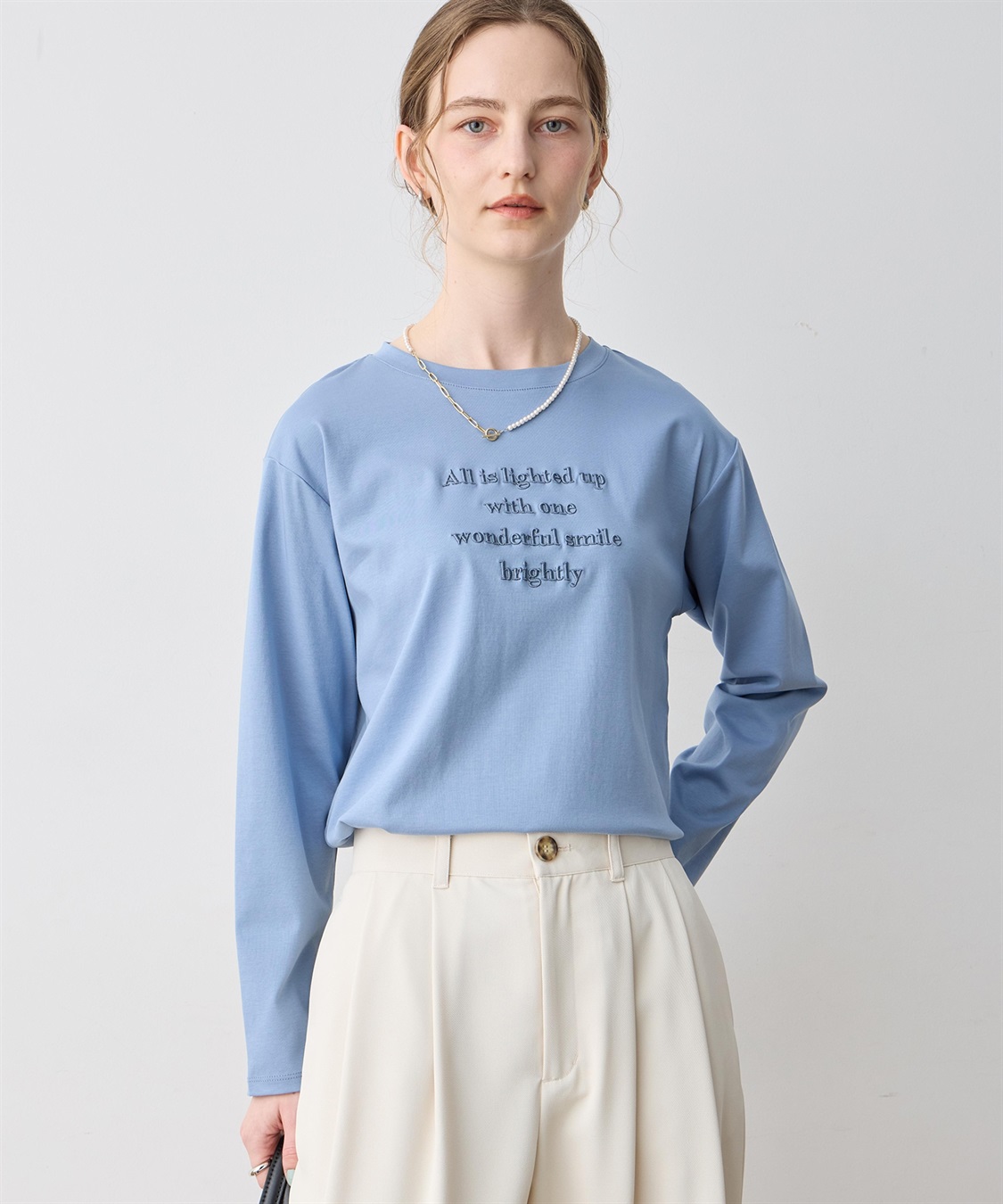 LE SOUK HOLIDAY 刺しゅうＴシャツ【クーラータッチ】_sub_10