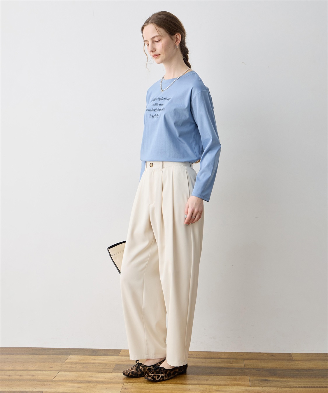 LE SOUK HOLIDAY 刺しゅうＴシャツ【クーラータッチ】_sub_13