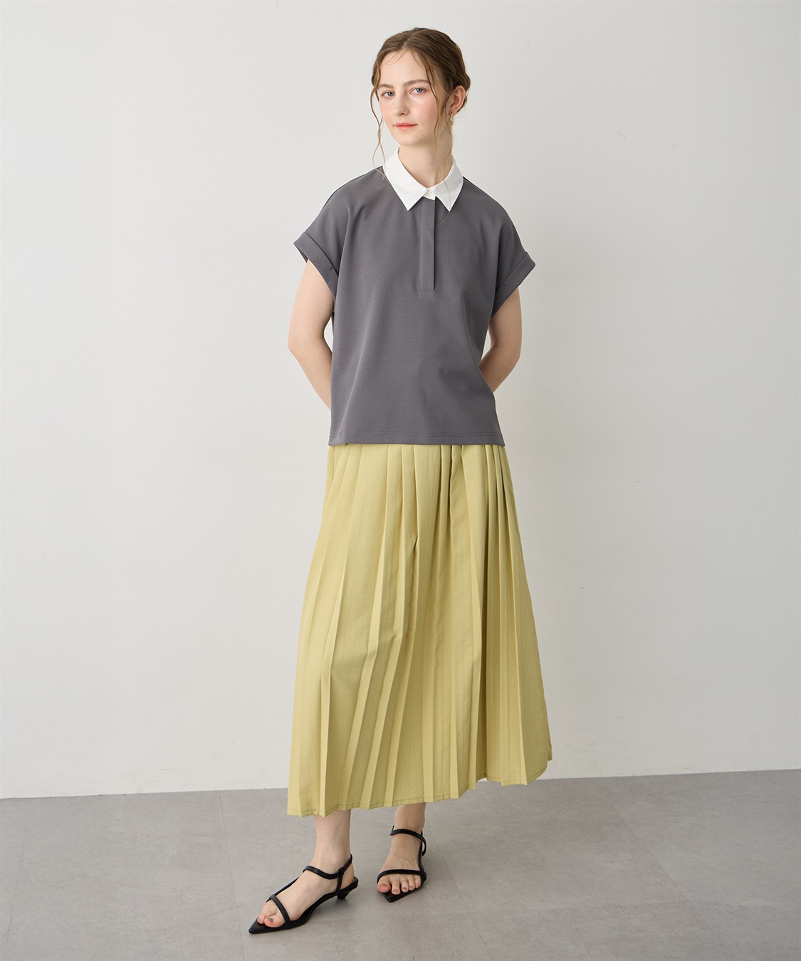 LE SOUK HOLIDAY 《WEB限定》配色衿カットジャガードプルオーバー_sub_18