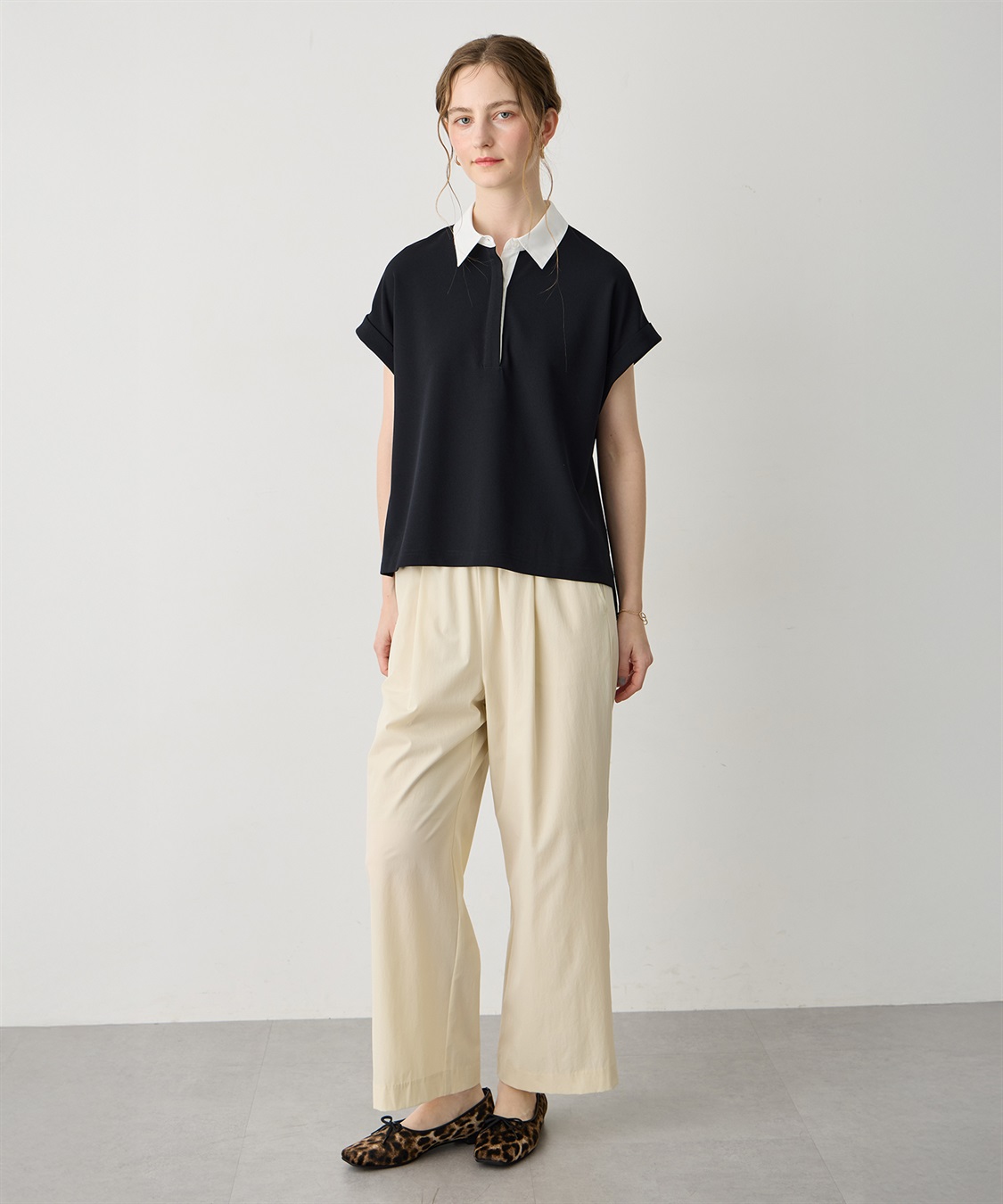 LE SOUK HOLIDAY 《WEB限定》配色衿カットジャガードプルオーバー_sub_22