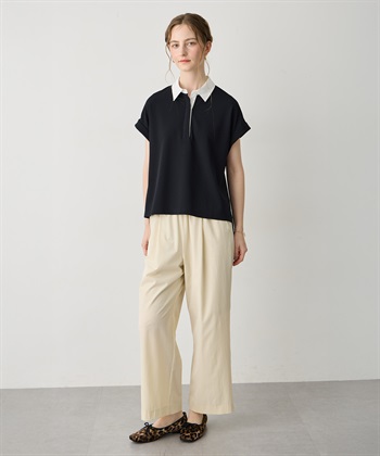 LE SOUK HOLIDAY 《WEB限定》配色衿カットジャガードプルオーバー_subthumb_22