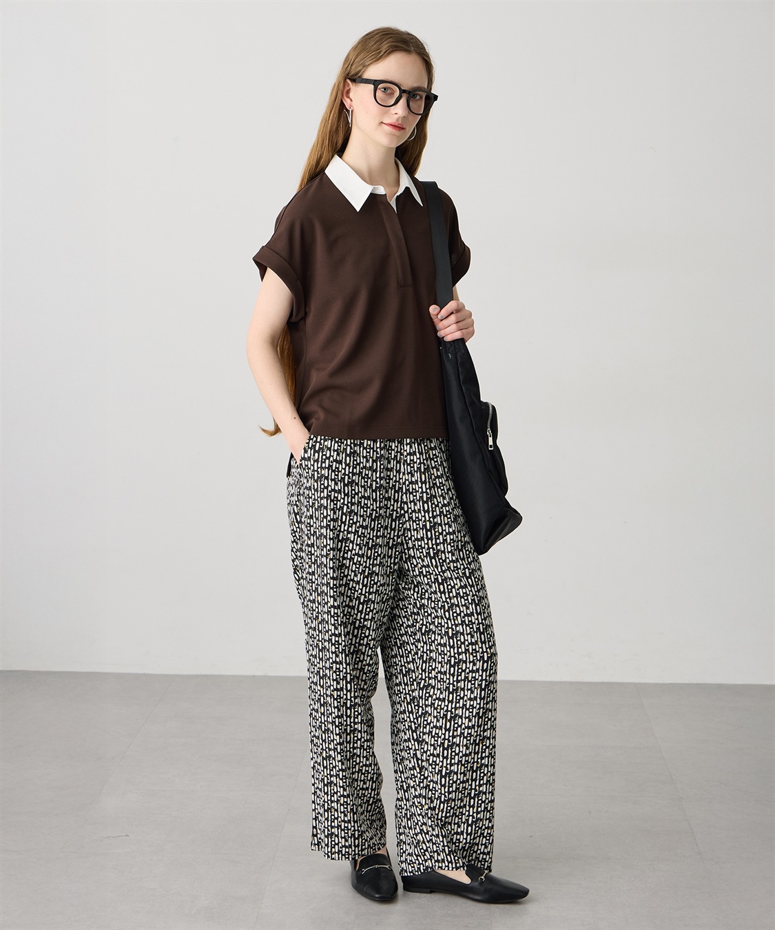 LE SOUK HOLIDAY 《WEB限定》配色衿カットジャガードプルオーバー_sub_23