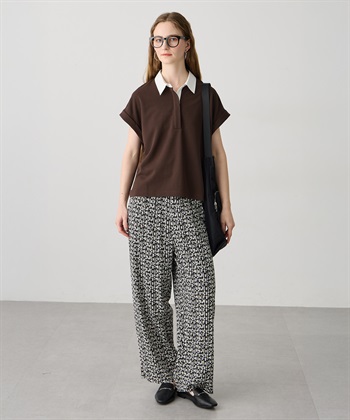 LE SOUK HOLIDAY 《WEB限定》配色衿カットジャガードプルオーバー_subthumb_24