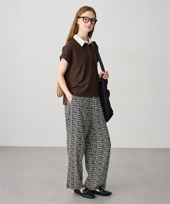 LE SOUK HOLIDAY 《WEB限定》配色衿カットジャガードプルオーバー_subthumb_25