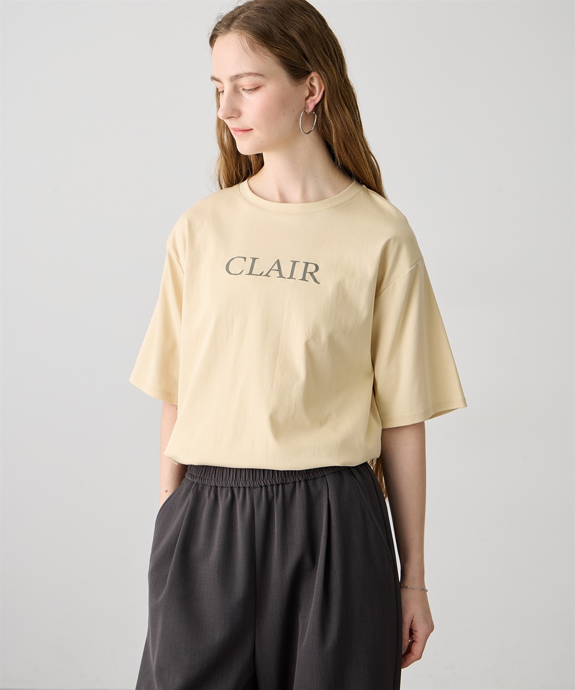 LE SOUK HOLIDAY ロゴプリントTシャツ_sub_3