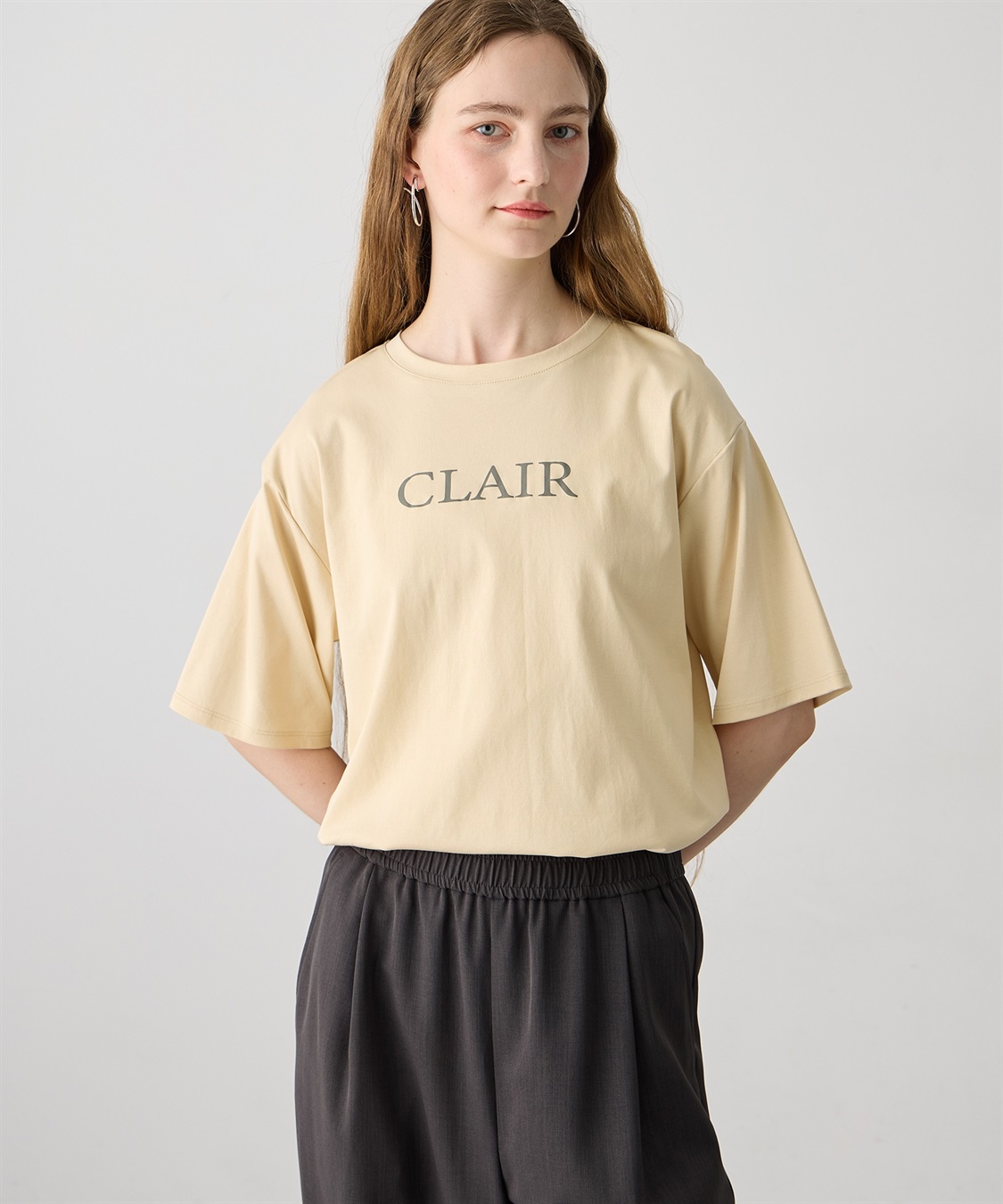 LE SOUK HOLIDAY ロゴプリントTシャツ_sub_4