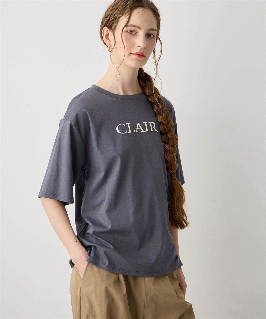 LE SOUK HOLIDAY ロゴプリントTシャツ_sub_6