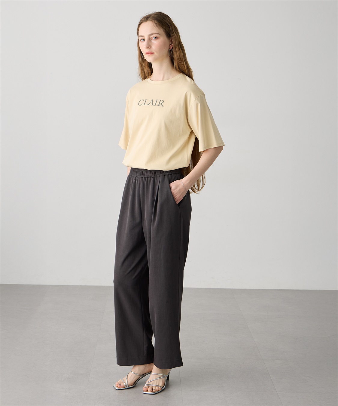 LE SOUK HOLIDAY ロゴプリントTシャツ_sub_16