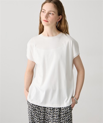 LE SOUK HOLIDAY チュール使いTシャツ_subthumb_1