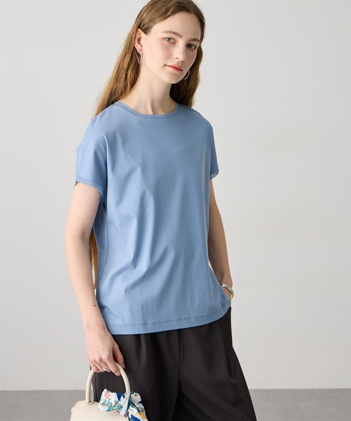 LE SOUK HOLIDAY チュール使いTシャツ_sub_3