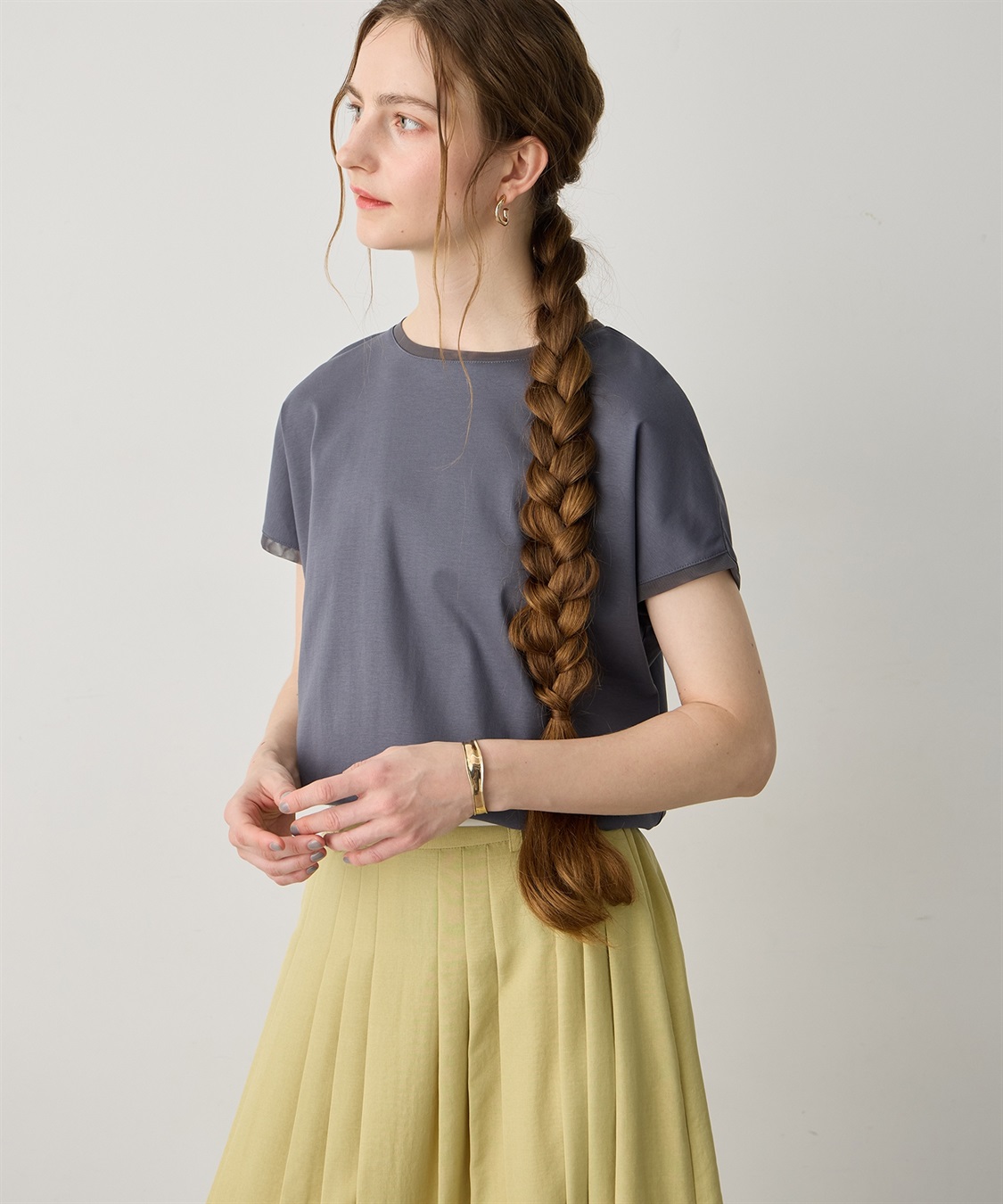 LE SOUK HOLIDAY チュール使いTシャツ_sub_6