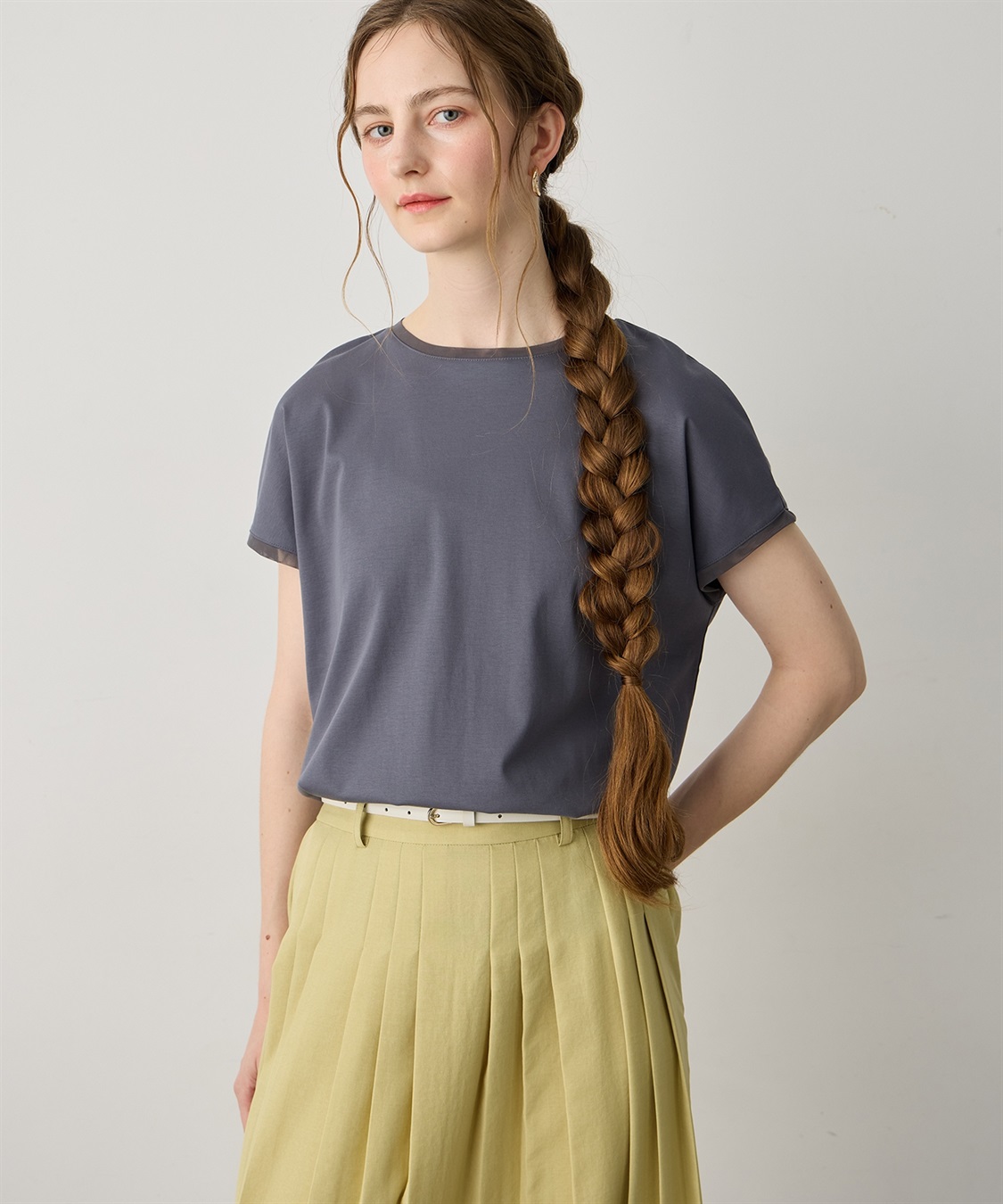 LE SOUK HOLIDAY チュール使いTシャツ_sub_8