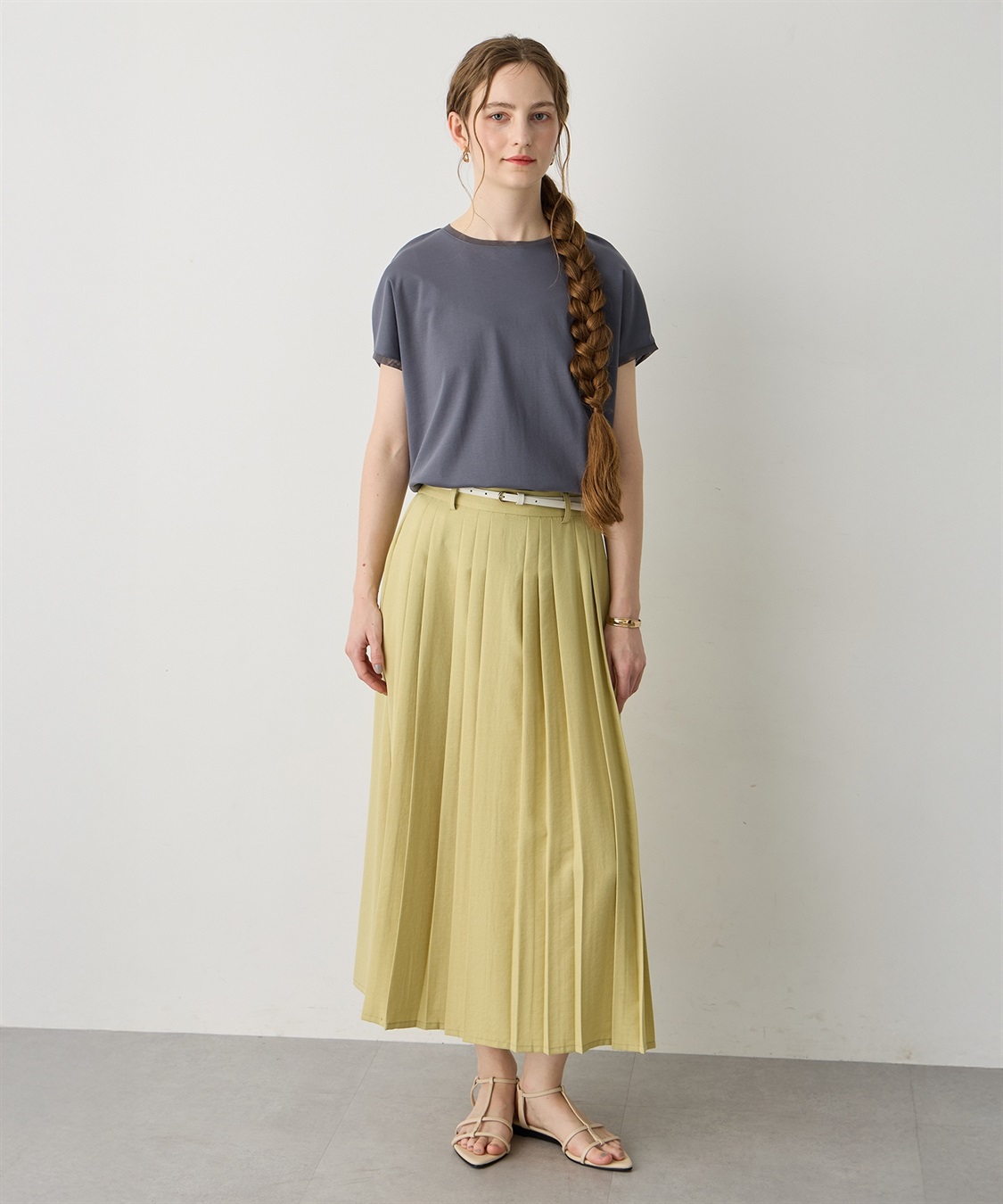 LE SOUK HOLIDAY チュール使いTシャツ_sub_15