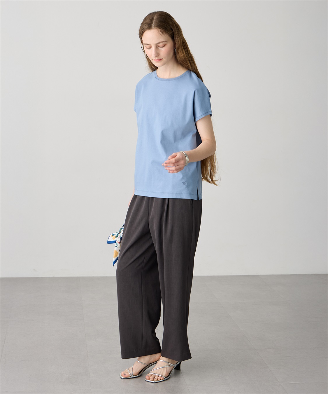 LE SOUK HOLIDAY チュール使いTシャツ_sub_20