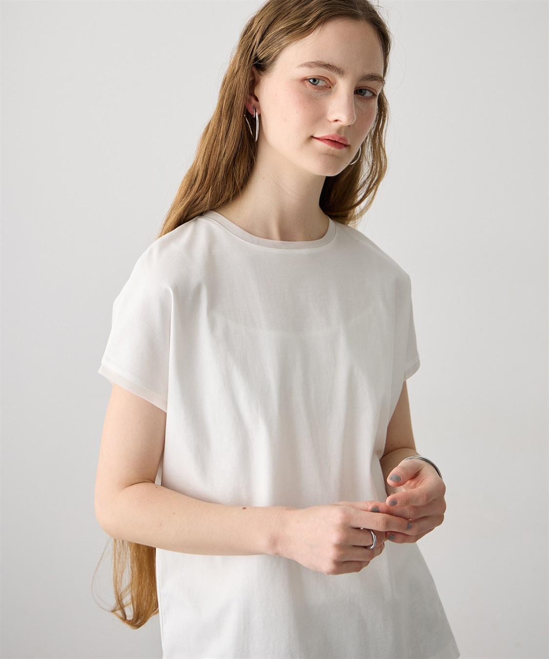 LE SOUK HOLIDAY チュール使いTシャツ_sub_26