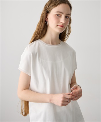 LE SOUK HOLIDAY チュール使いTシャツ_subthumb_26