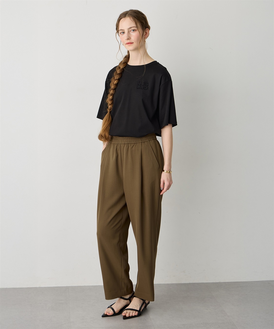 LE SOUK HOLIDAY ワッペンロゴTシャツ【接触冷感・吸水速乾】_sub_9