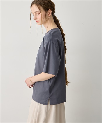 LE SOUK HOLIDAY ワッペンロゴTシャツ【接触冷感・吸水速乾】_subthumb_15