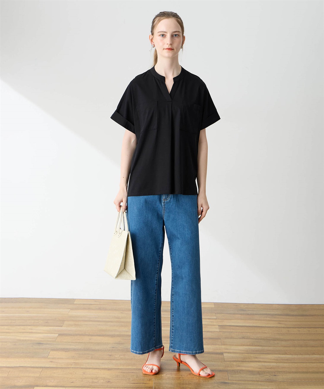 LE SOUK HOLIDAY イージーエレガンススキッパーTシャツ【接触冷感】_sub_8