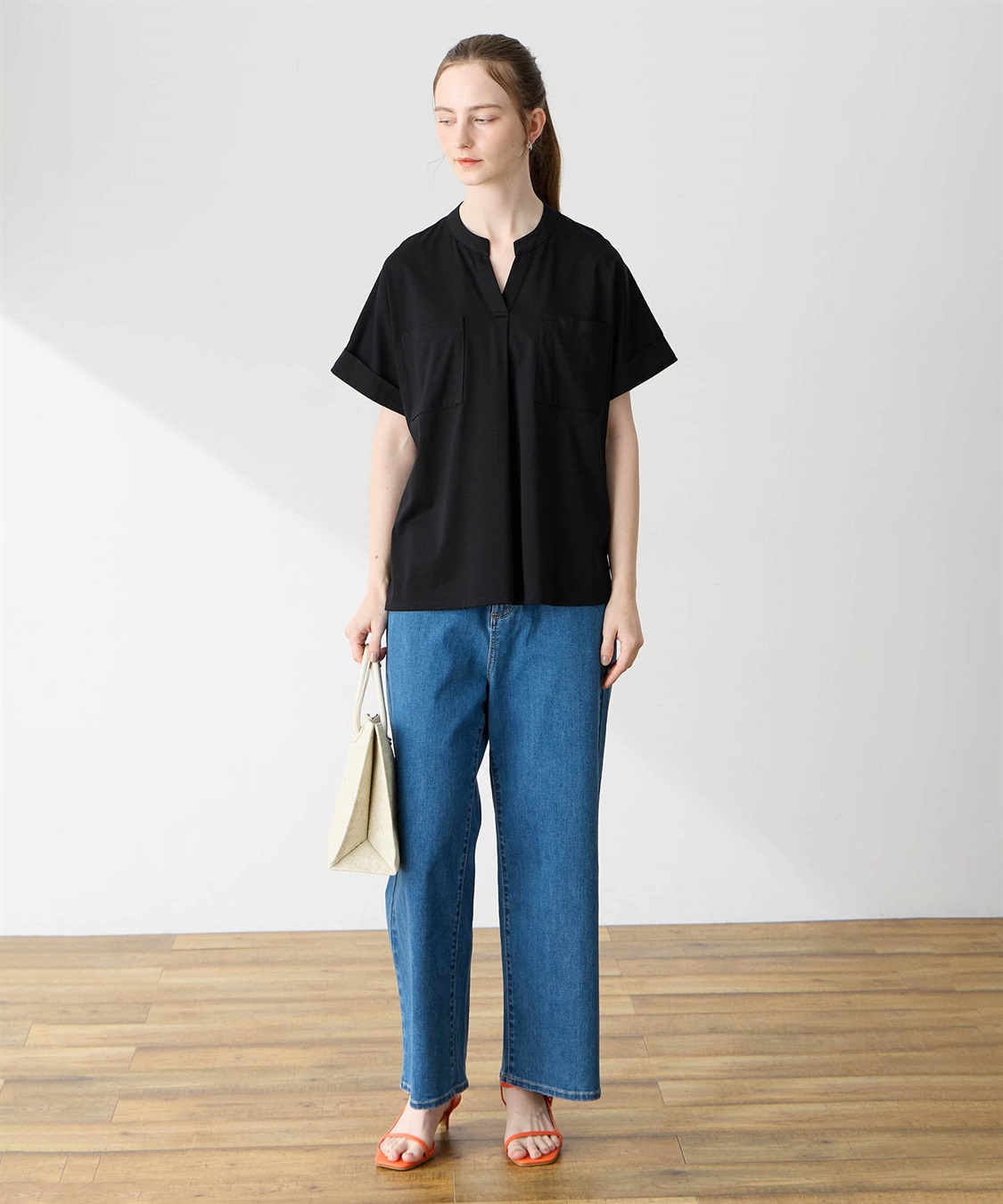 LE SOUK HOLIDAY イージーエレガンススキッパーTシャツ【接触冷感】_sub_9