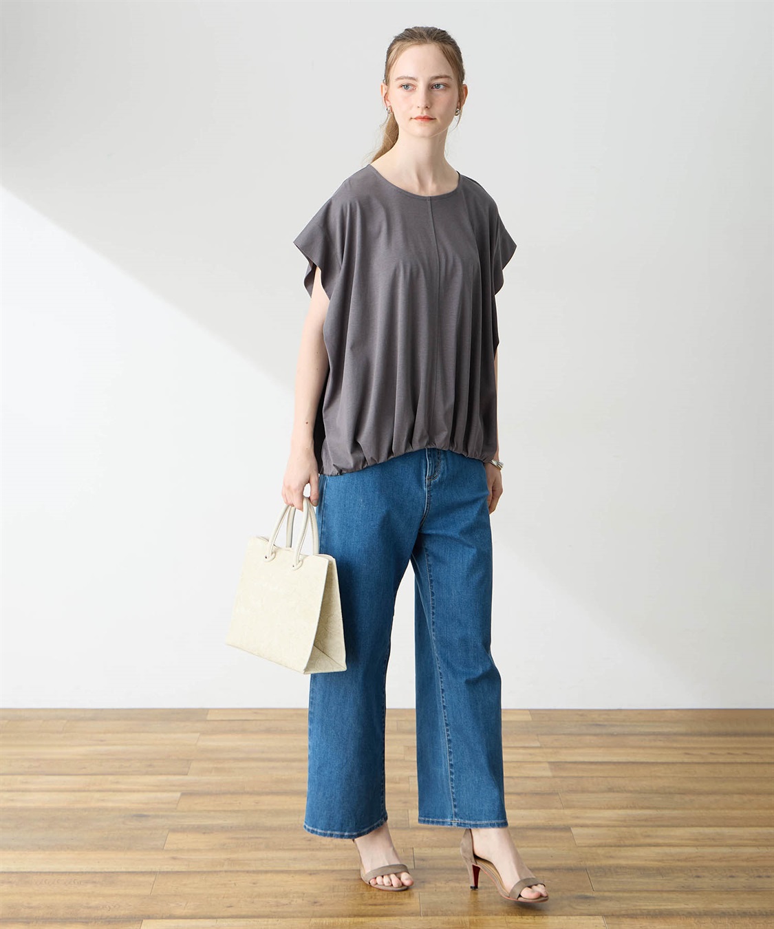 LE SOUK HOLIDAY イージーエレガンスバルーンTシャツ【接触冷感】_sub_15