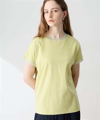 LE SOUK HOLIDAY メッシュテープスムースTシャツ【接触冷感・吸水速乾】_subthumb_1