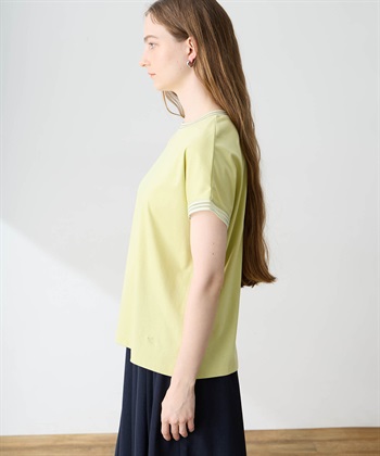 LE SOUK HOLIDAY メッシュテープスムースTシャツ【接触冷感・吸水速乾】_subthumb_2