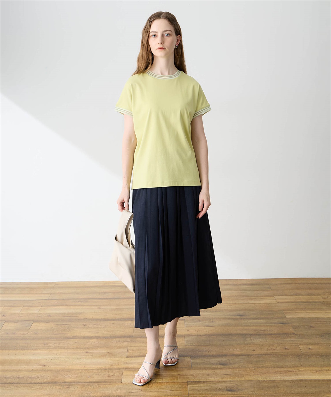 LE SOUK HOLIDAY メッシュテープスムースTシャツ【接触冷感・吸水速乾】_sub_15