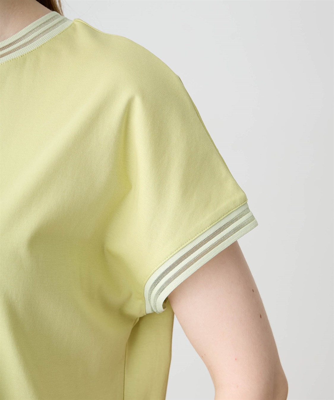 LE SOUK HOLIDAY メッシュテープスムースTシャツ【接触冷感・吸水速乾】_sub_18