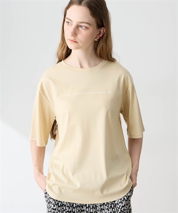 LE SOUK HOLIDAY ラウンドヘムバックプリントTシャツ【接触冷感・吸水速乾】_subthumb_8