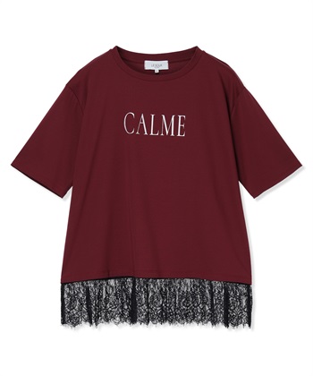 LE SOUK HOLIDAY レースドッキングプリントTシャツ【接触冷感・吸水速乾】_subthumb_7