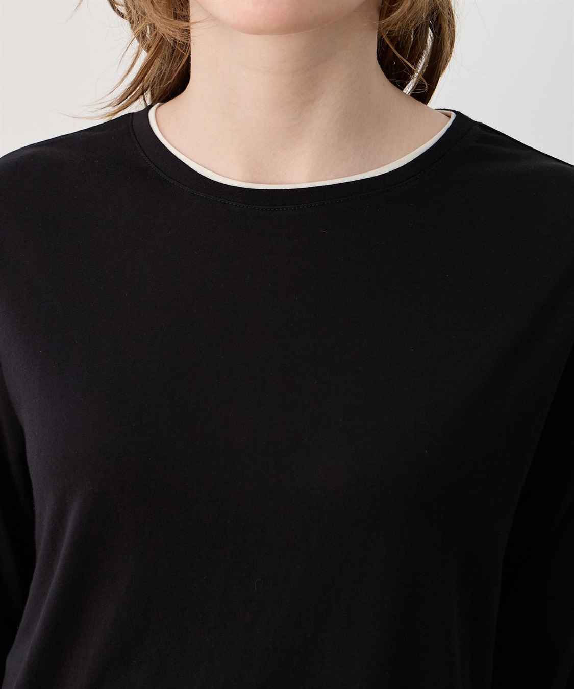 LE SOUK HOLIDAY レイヤード風クルーネックTシャツ_sub_23