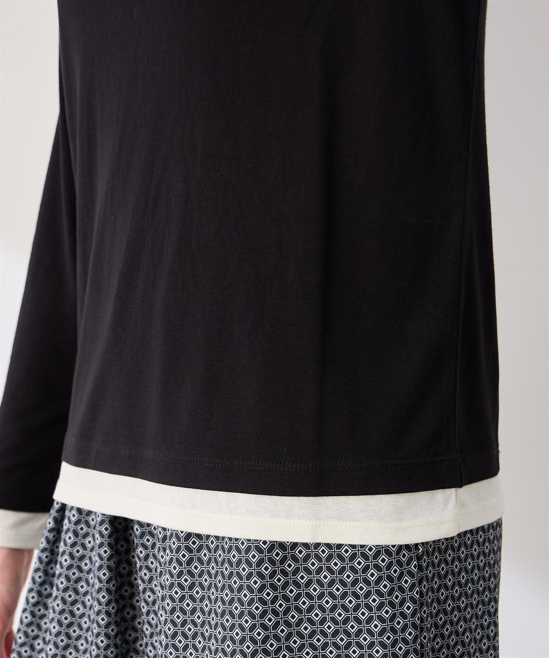 LE SOUK HOLIDAY レイヤード風クルーネックTシャツ_sub_25