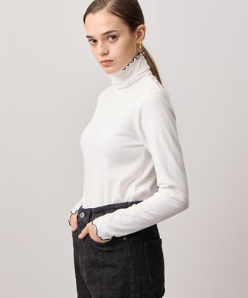 LE SOUK HOLIDAY メローハイネック起毛ロングTシャツ【吸湿発熱・ベーシックカラー】_subthumb_5