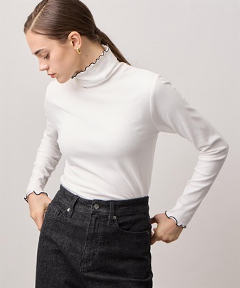 LE SOUK HOLIDAY メローハイネック起毛ロングTシャツ【吸湿発熱・ベーシックカラー】_subthumb_6