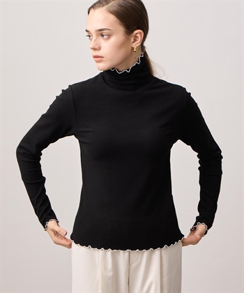 LE SOUK HOLIDAY メローハイネック起毛ロングTシャツ【吸湿発熱・ベーシックカラー】_subthumb_7