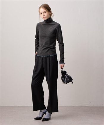 LE SOUK HOLIDAY メローハイネック起毛ロングTシャツ【吸湿発熱・ベーシックカラー】_subthumb_22