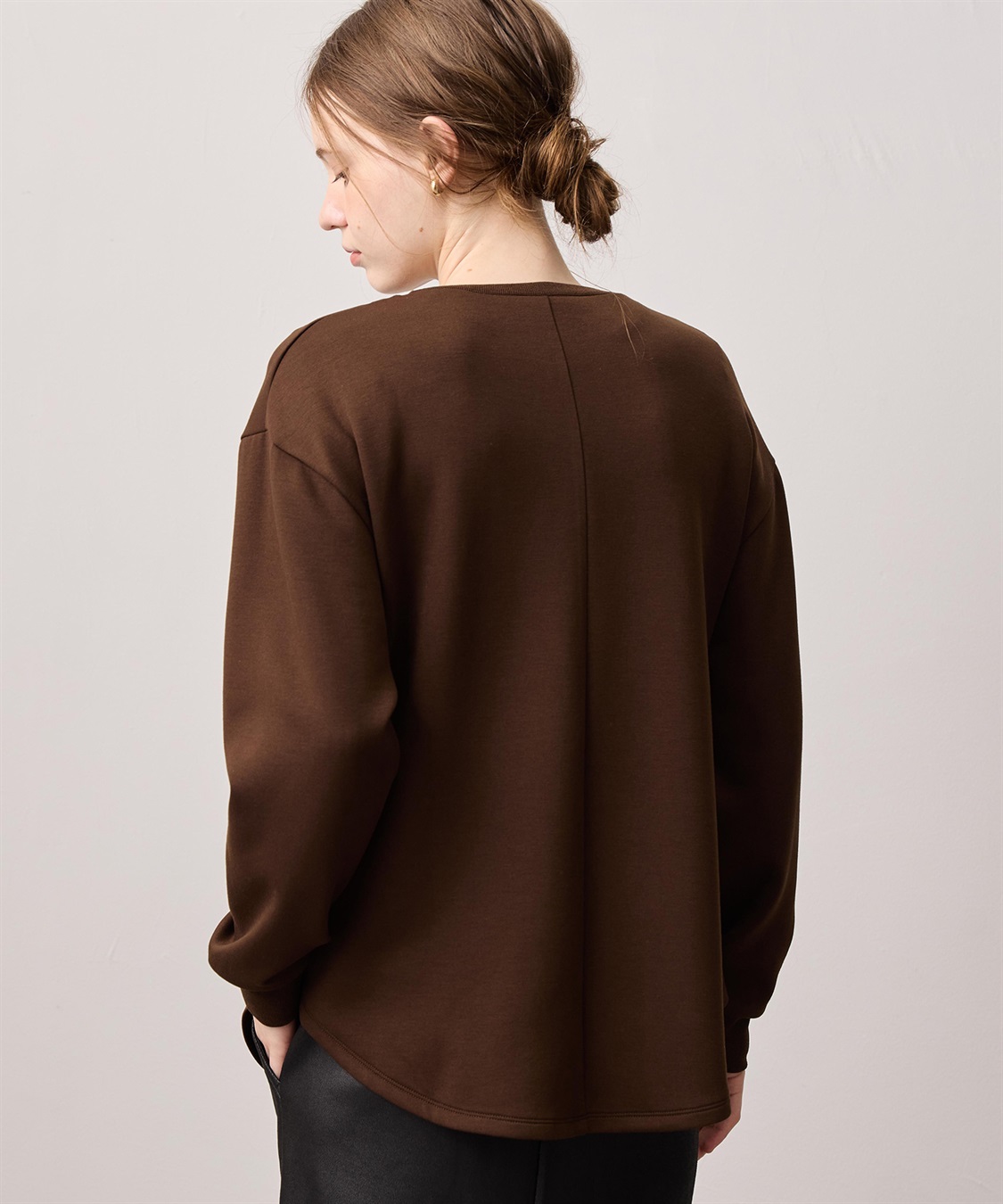 LE SOUK HOLIDAY ハーフジップカットプルオーバー_sub_3