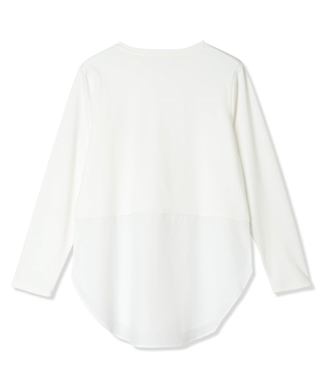 LE SOUK HOLIDAY シャツレイヤードロングTシャツ_sub_1