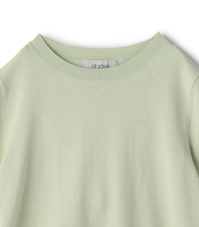 LE SOUK HOLIDAY 半袖ニットプルオーバー_sub_12