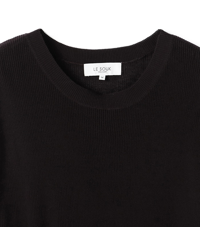 LE SOUK HOLIDAY 畦編みニットベスト_sub_8