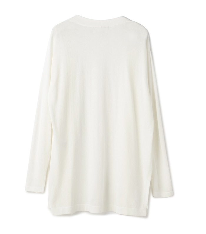 LE SOUK HOLIDAY ミドル丈ノーボタンカーデ_sub_6