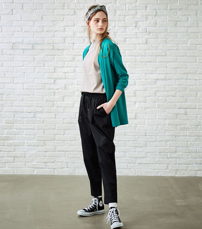 LE SOUK HOLIDAY ミドル丈ノーボタンカーデ_sub_15