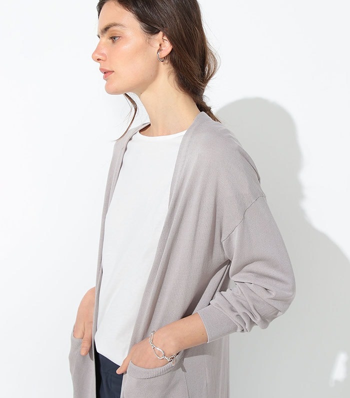 LE SOUK HOLIDAY ミドル丈ポケットデザインc/d_sub_1