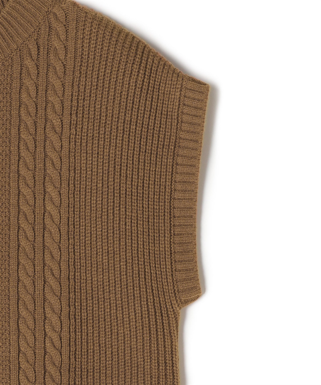 LE SOUK HOLIDAY ケーブルニットベスト_sub_14