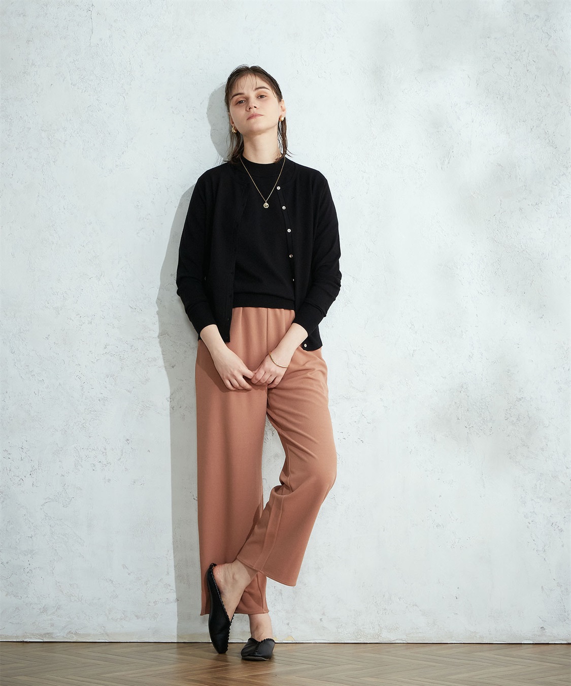 ベーシックニットプルオーバー LE SOUK HOLIDAY｜クロスプラス
