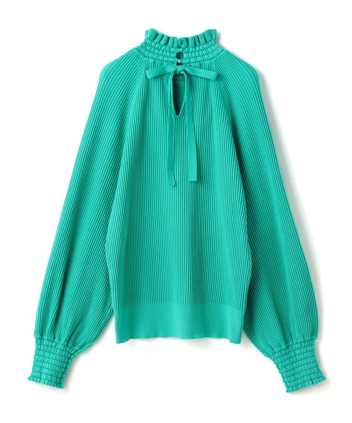 LE SOUK HOLIDAY フリルネックニットプルオーバー_sub_19